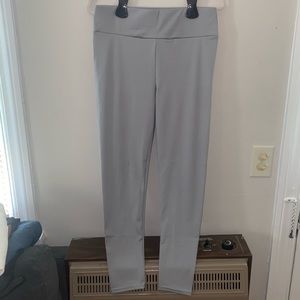 XL gray scrunched leggings